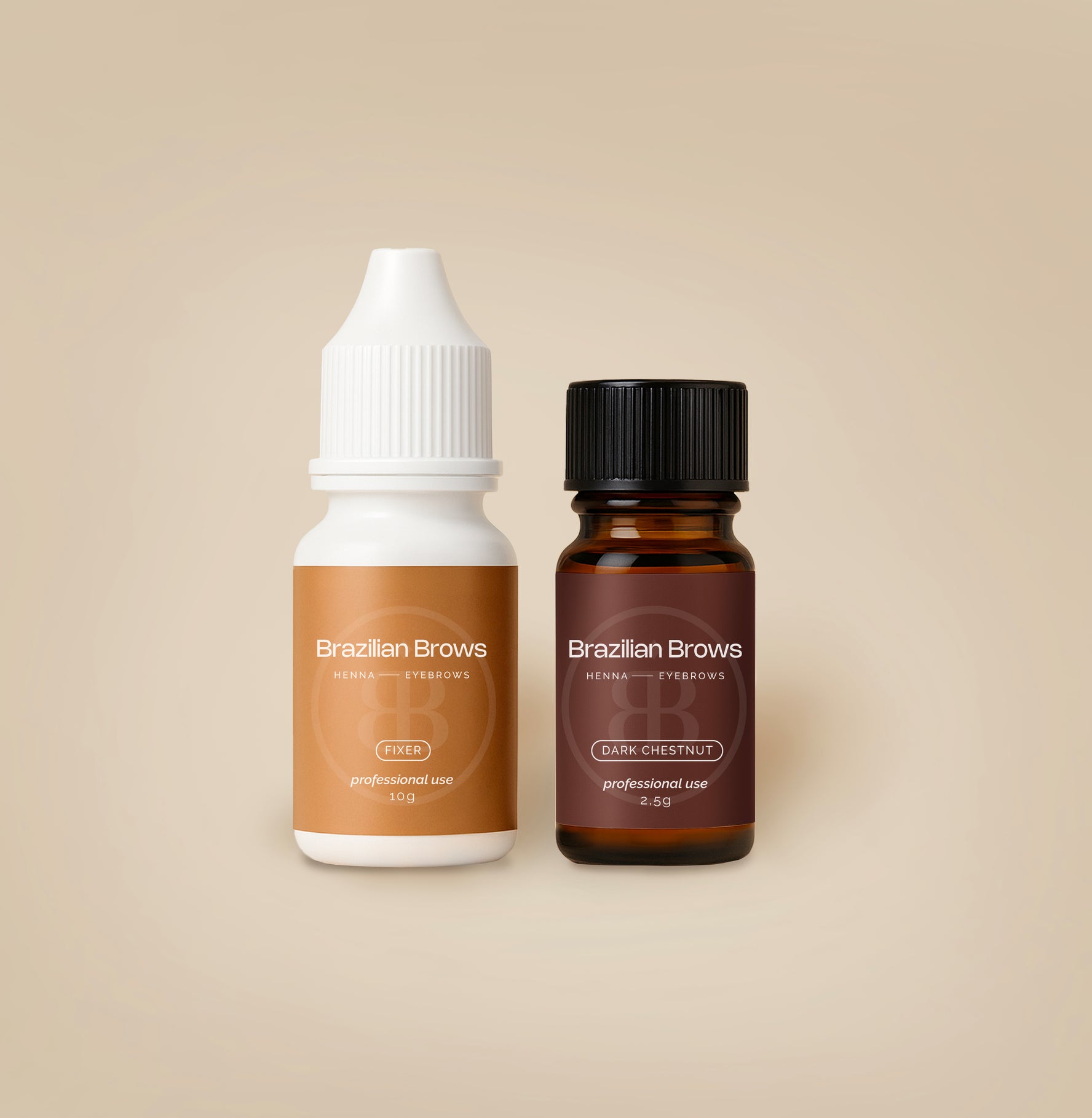 Ögonbrynshenna – mörk kastanjebrun