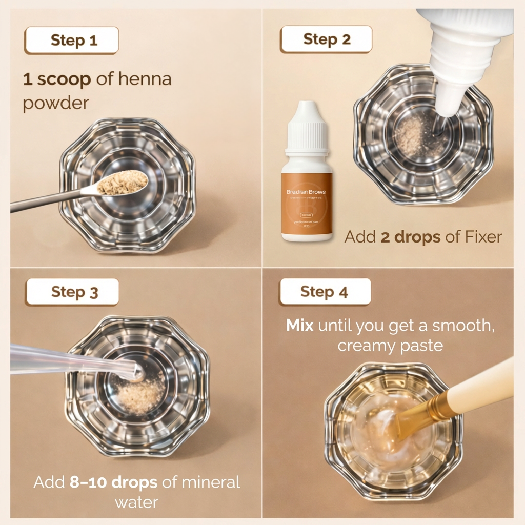 Ögonbrynshenna – brun