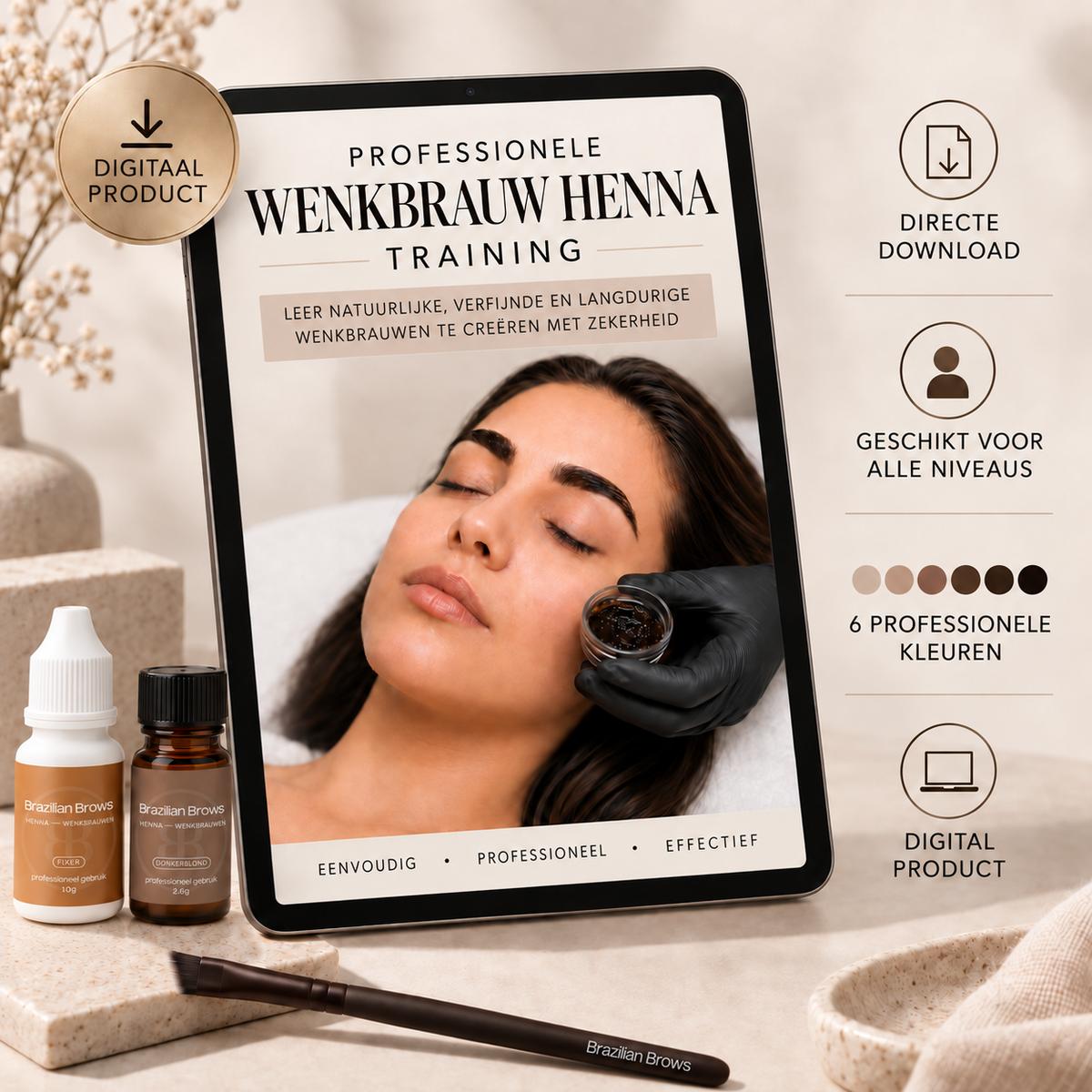 Professionell Henna Brow-utbildning